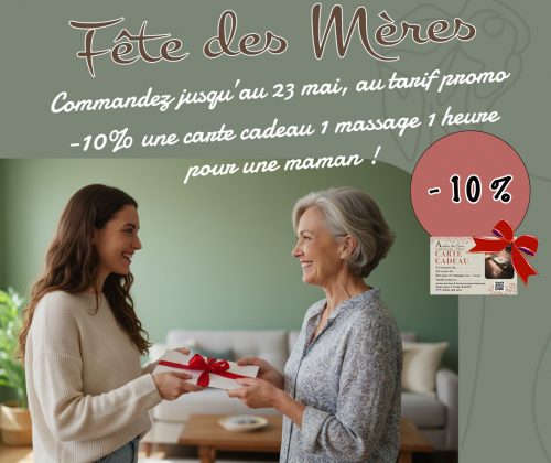 Carte fête des mères Ambre des Sens